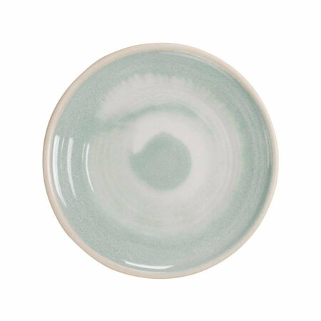 TARHONG Raku Salad Plate, Set of 6 - Aqua PPW1085MSPRT